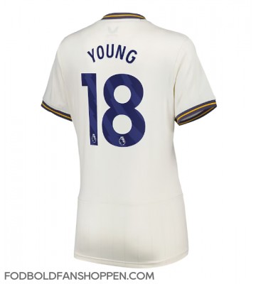 Everton Ashley Young #18 Tredjetrøje Dame 2024-25 Kortærmet